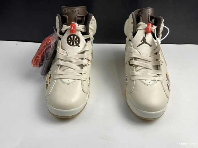 Rep AIR Brown (2020) CZ4152-100 Retro 6 Sail Jordan Quai54 0816